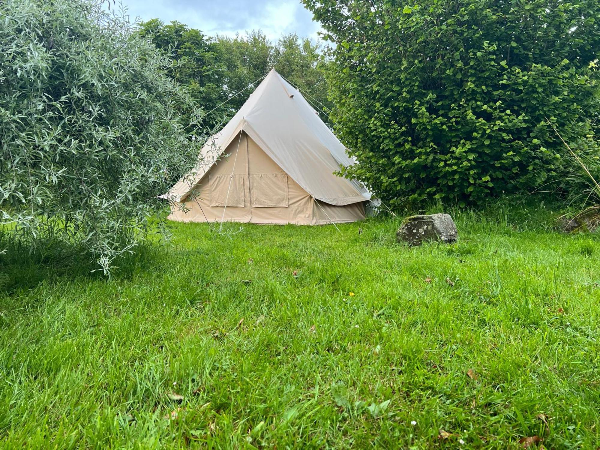 Bluebell Tent At Ballyward Croft Ardkeen Ngoại thất bức ảnh